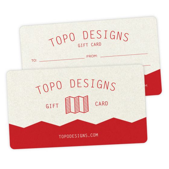Topo Gift Card
