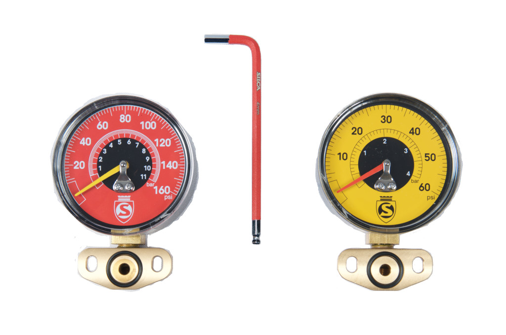 both gauges transparent